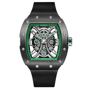 1Customized Luxury Stainless Steel Miyota <b>Automatic</b> Mechanical Water Resistant Chronograph Men's <b>Watch</b> Pointer Dial 20mm Band - Product Image 2