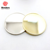 Disponible immédiatement : Disque commémoratif en laiton plaqué or 24 carats, diamètre 40 mm, épaisseur 3 mm, gravure laser personnalisée, impression typographique de logo