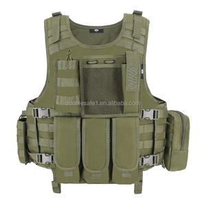 Doublesafe Fabriek Op Maat Gemaakte Plaatdrager Chaleco Tactico Gilet Tactiqueander Persoonlijk Verdedigingsmateriaal Ballistisch Tactisch Vest - Product Image 1