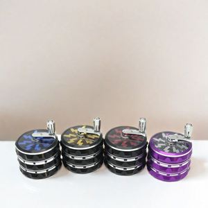 CANNA Wholesale High Quality Best Selling Manual <b>Herb</b> <b>Grinder</b> Lightning Design Hand Shake Aluminum <b>Herb</b> <b>Grinder</b> - Product Image 5