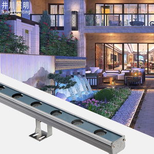 Ikawa Lighting Projecteur mural linéaire LED étanche pour extérieur, éclairage de contour de pont, architecture de jardin, bâtiments de grande hauteur - Product Image 1