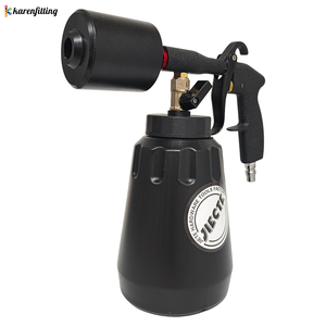 Pistolet de nettoyage de voiture haute pression, outil de nettoyage portable, pistolet de lavage de voiture Tornado avec brosse, nettoyage intérieur et extérieur de la voiture - Product Image 1