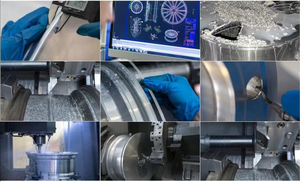 ล้อฟอร์จ 3 ชิ้น แบบเว้า 5x112 5x114.3 5x120 สำหรับ BMW 320i X3M F97 E92 Audi RS6 Maserati Ghibli Cadillac CTS - Product Image 3