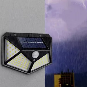 홈 야외 방수 안뜰 빛 슈퍼 밝은 지능형 어두운 자동 가로등 인간 감지 LED 벽 조명