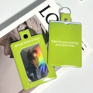 Estuche Protector Transparente de PVC Estilo Coreano para Tarjetas Personalizadas, Fotografías, Tarjetas de Crédito y Coleccionables, Diseño DIY Personalizado - Product Image 5