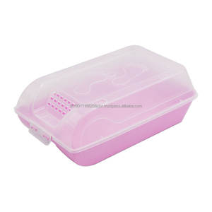 Plastic shoe box Size 22.5*37.5*18.5*12.5CM color purple code WCW-37