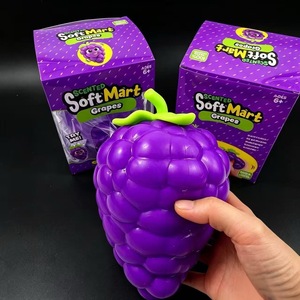 Oso de Piña Extra Grande, Juguete Antiestrés Realista con Forma de Fruta, Uva, Durazno, TPR, de Rebote Lento, para Descompresión - Product Image 3