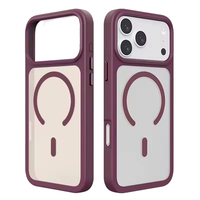 Coque de téléphone magnétique pour iPhone 18 Pro, couleur macaron, anti-traces de doigts, antichoc pour iPhone 18 17 16 Pro Max