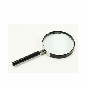 Lupa de Metal Elegante Diseñada para Leer Letras Pequeñas, Mapas, Documentos y Dibujos Técnicos - Product Image 1