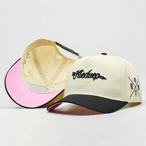 Casquette de baseball en coton brodée personnalisée Gorra pour hommes Haute qualité Cadre A Deux tons Casquettes de baseball originales avec logo personnalisé - Product Image 1