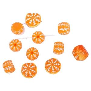 Comida de Juguete de Simulación, Fruta Naranja, <span class=keywords><strong>Hielo</strong></span> DIY, Fruta Transparente, Bolsa Sorpresa, Material para Bolas Hechas a Mano, Pegamento de Crema, Accesorios de Resina - Product Image 5