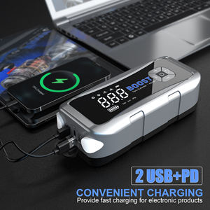 Câble de Démarrage 12V pour Voiture avec Gonfleur de Pneus à Charge Rapide Italie, Accessoires Tout-Terrain de Récupération pour Camion, Courant de Pointe 6000A - Product Image 5