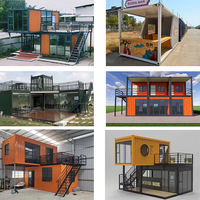 Bureau modulaire préfabriqué portatif de cabine de maison de conteneur pliable ondulé de paquet plat