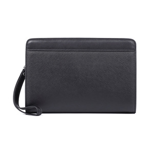 Borsa a Mano in Pelle per <span class=keywords><strong>Uomo</strong></span> Personalizzata OEM, <span class=keywords><strong>Pochette</strong></span> da Polso con Chiusura, Logo Personalizzato, Grande Borsa da <span class=keywords><strong>Uomo</strong></span> - Product Image 6