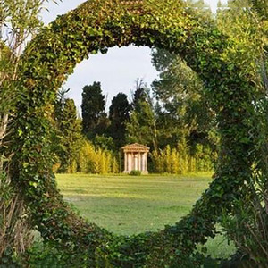Corten Steel Moon <strong>Gate</strong> <strong>Arch</strong> Is Moongate Design Used <strong>With</strong> 2.6m Height for Your <strong>Garden</strong> <strong>With</strong> Rusty Circular Open Moon <strong>Gates</strong> - Product Image 3