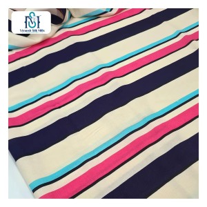 Tejido personalizado impreso liso 30S 45S rayón vestido tela cartón diseño 100% rayón viscosa Digital impreso para Niñas Ropa - Product Image 2