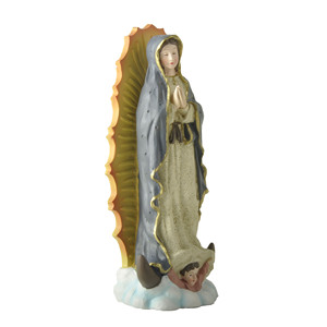 Estatua <span class=keywords><strong>de</strong></span> Resina <span class=keywords><strong>de</strong></span> <span class=keywords><strong>Nuestra</strong></span> <span class=keywords><strong>Señora</strong></span> <span class=keywords><strong>de</strong></span> <span class=keywords><strong>Guadalupe</strong></span> <span class=keywords><strong>de</strong></span> Alta Calidad, 19.5 cm, Hecha a Mano, Escultura Católica <span class=keywords><strong>de</strong></span> la Virgen María para Decoración del Hogar o <span class=keywords><strong>Iglesia</strong></span> - Product Image 6