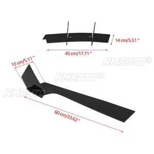 สำหรับฟอร์ด มัสแตง อีโคบูสท์ ปี 2018-2021 ชุดแต่งกันชนหลัง ดิฟฟิวเซอร์ สปอยเลอร์ สปลิตเตอร์ ป้องกันรอยขีดข่วน ชุดแต่งตัวถัง สีดำเงา ปี 2020 2019 - Product Image 5