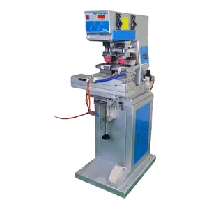 Factory Price Tag Printing Machine Two Color Tempo Relief Pad Printing Machine With Shuttle