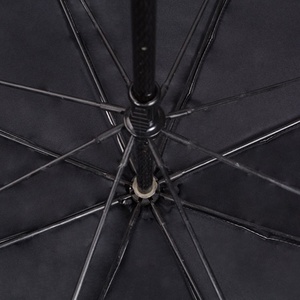 Promotional Gifts Folding Golf Umbrella Built-In Fan Water Spray UV Protection Custom Logo Multi Colored Wood Hanging Function - Product Image 4