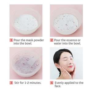 Natürliche organische Schönheit 24Typ <span class=keywords><strong>DIY</strong></span> Lavendel Peel Off Powder Jelly Gesichts maske Koreanische 650g Soft Spa Hyaluron säure Jelly <span class=keywords><strong>Mask</strong></span> - Product Image 5