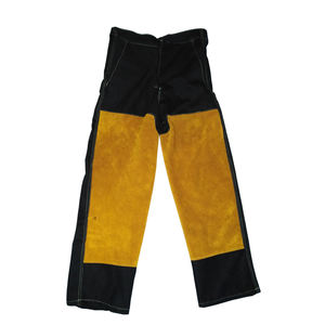 Chaqueta de soldadura de cuero de vaca resistente al fuego - Product Image 3