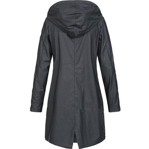 <strong>Womens</strong> Waterproof <strong>Raincoat</strong> Ladies Outdoor Rain Wind Forest Jacket Coat <strong>Plus</strong> <strong>Size</strong> - Product Image 5