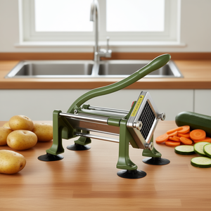 Coupe-frites en acier inoxydable 3 lames Coupe-légumes et pommes de terre - Product Image 2