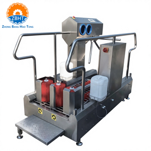 Station d'hygiène intégrée pour abattoirs et usines agroalimentaires, en acier inoxydable SUS304, avec lave-bottes, désinfectant pour les mains et séchoir à <span class=keywords><strong>chaussures</strong></span> - Product Image 6