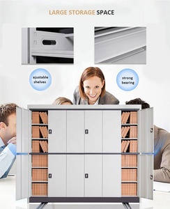 מערכות אחסון אוטומטיות בצפיפות גבוהה עם מדפים קומפקטיים חכמים, מערכות מדפים ניידות עם בקרת מסך מגע חכמה - Product Image 6