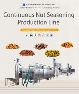 Máquina Automática para Sazonar Frutos Secos, Máquina Mezcladora <span class=keywords><strong>de</strong></span> Snacks para Tostar y Sazonar Continuamente, Máquina para Hacer Snacks - Product Image 4