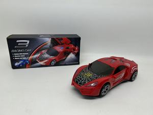 Auto Giocattolo Elettrica con Luci e Musica, Apertura Automatica delle Portiere, Rotazione a 360° °   Giocattolo Rotante con Personaggi dei Cartoni Animati per Bambini - Product Image 2