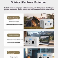 Fabricant en vente directe : Panneau solaire LiFePO4 500W à onde sinusoïdale pure avec contrôleur MPPT pour éclairage extérieur et camping 220V/110V