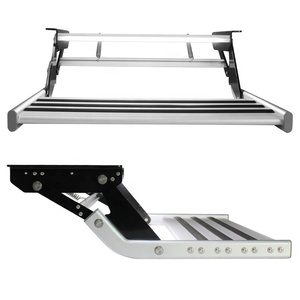 Accesorios de <span class=keywords><strong>caravana</strong></span> TYTXRV, 528mm, Estándares Australianos, paso RV, aluminio, antideslizante, Manual, extraíble, <span class=keywords><strong>escalera</strong></span> individual con luz LED - Product Image 2
