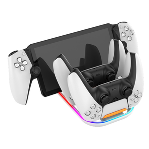 Base di ricarica tre in uno per la ricarica portatile del <span class=keywords><strong>portale</strong></span> PS per la ricarica doppia del controller di gioco ps5 - Product Image 4