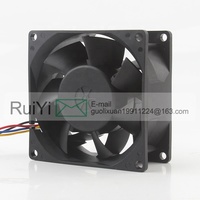Neuer YM 5V 24V 48V DC 12V 0,90A EC AC 8038 80X80X38MM 8CM Server-Chassis Hochleistungs-Lüfter mit hohem Luftvolumen DZ08038B12HF-60