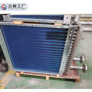 Intercambiador de Calor de Tubos Aletados de Aluminio para Refrigeración por Agua, Personalización No Estándar de Fábrica Lixin - Product Image 1
