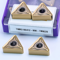 Pièces de tournage de tour CNC en carbure Inserts de coupe triangulaires en forme de HJ pour fraisage OEM personnalisable pour une utilisation avec une fraiseuse CNC