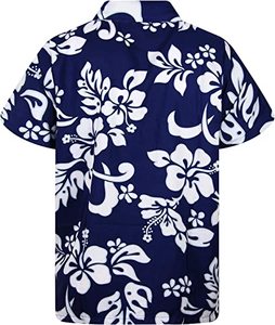 Factory Direct Sale 100% Cotton Custom Printed <strong>Hawaiian</strong> Men Casual Shirts Reactive Print Shirt, <strong>Free</strong> Design Beach Shirt - Product Image 6