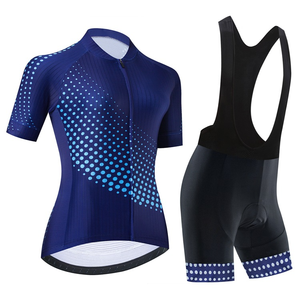 <span class=keywords><strong>Vêtements</strong></span> de <span class=keywords><strong>vélo</strong></span> de montagne pour femmes, logo personnalisé, vente directe d'usine, spandex/polyester, séchage rapide, respirant, ensembles de cyclisme - Product Image 4