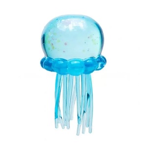 Juguete Antiestrés de Gelatina con Purpurina en Forma de Medusa al por Mayor, Bola de Compresión para Aliviar la Ansiedad, Juguete No Tóxico con Pruebas CPC - Product Image 3