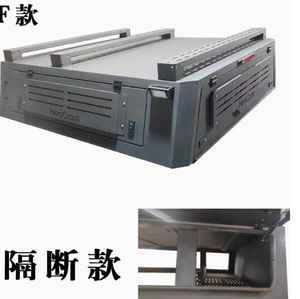 Caja de Herramientas Superior para Camioneta <span class=keywords><strong>NP300</strong></span>, de Acero al Manganeso, Negra, Impermeable, Accesorio para Camping, Compatible con F150, Dodge Ram 1500, 5.7 pies - Product Image 2