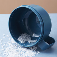 Boîte à lunch ronde pour soupe de nouilles, cuillère intégrée, anti-fuite, hermétique, compatible micro-ondes, 900 ml, sans BPA, portable pour l'école et le bureau