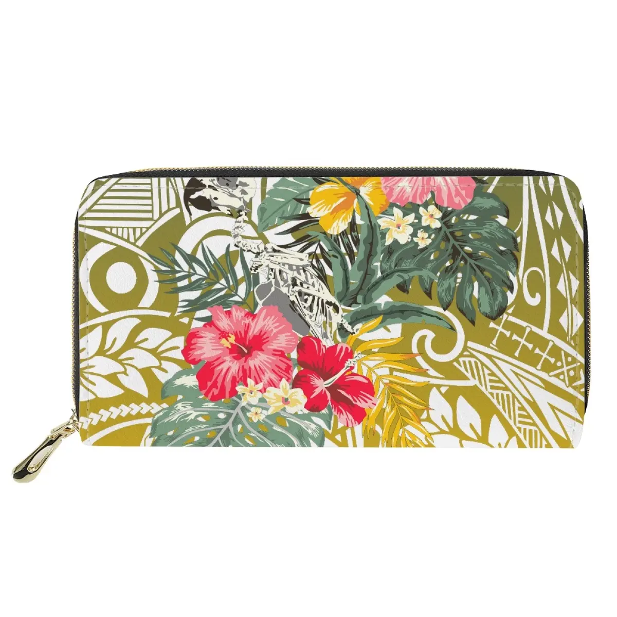Hot Sale Brieftaschen für Frauen Polynesian Tribal Fashion Custom Eigenes Logo Frauen Brieftasche Designer Brieftaschen Handtaschen Handy taschen