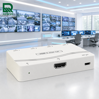 4K 1x4 Splitter Micro-USB-betrieben 4K30Hz Unterstützung für EDID & CEC für TV, Einzelhandel, Überwachungsraum, Ausstellungshalle
