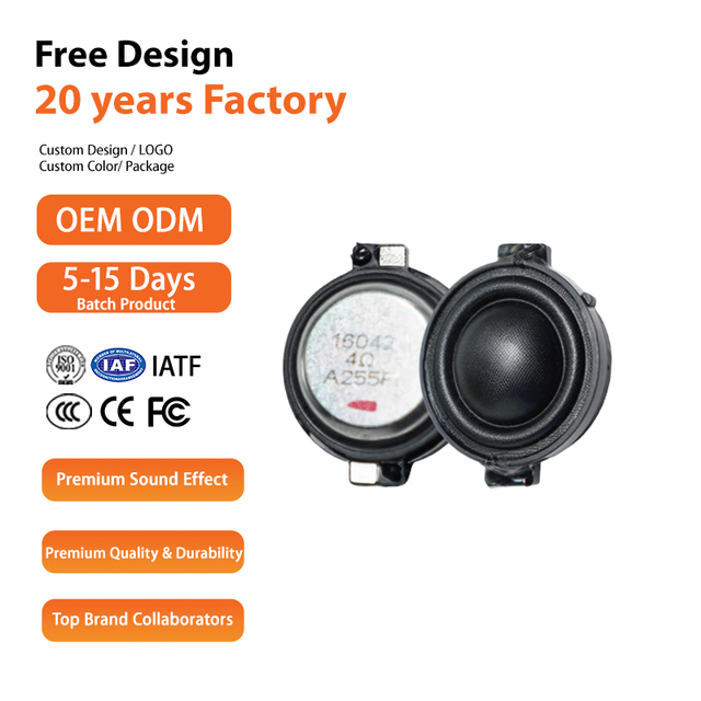 Neodymium 1" 4 Ohm 10W Tweeter for Home Audio, KTV, Smart Speaker and DIY Sound System