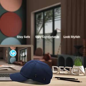 퓨쳐쉴드 패스 오션 블루 안전 보호모 야구 캡 헬멧 ABS 두부 보호 남성 및 여성용 - Product Image 3