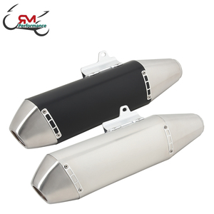 Silencieux d'échappement FMF Slip-On universel pour Moto, 51mm, pour KTM <span class=keywords><strong>450</strong></span> 690 <span class=keywords><strong>EXC</strong></span> WR450 LD450 CRF150F CRF250F, ETC. - Product Image 2