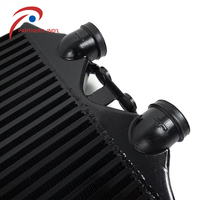 Radiateur de turbocompresseur intercooler CNwagner en aluminium noir avec garantie d'un an pour Seat Ibiza Polo Mk4 GTI 1.9 TDI Moteur automatique