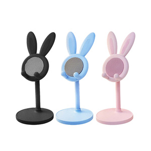 Cute cartoon bunny desktop phone <b>stand</b>, tablet universal adjustable telescopic height-adjustable student lazy <b>stand</b> - Product Image 5